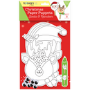 Teacher's Choice Christmas Paper Puppets 8pc