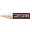 White Smoke Posca PC 8K Bold Chisel Tip Paint Marker, Beige Paint Markers