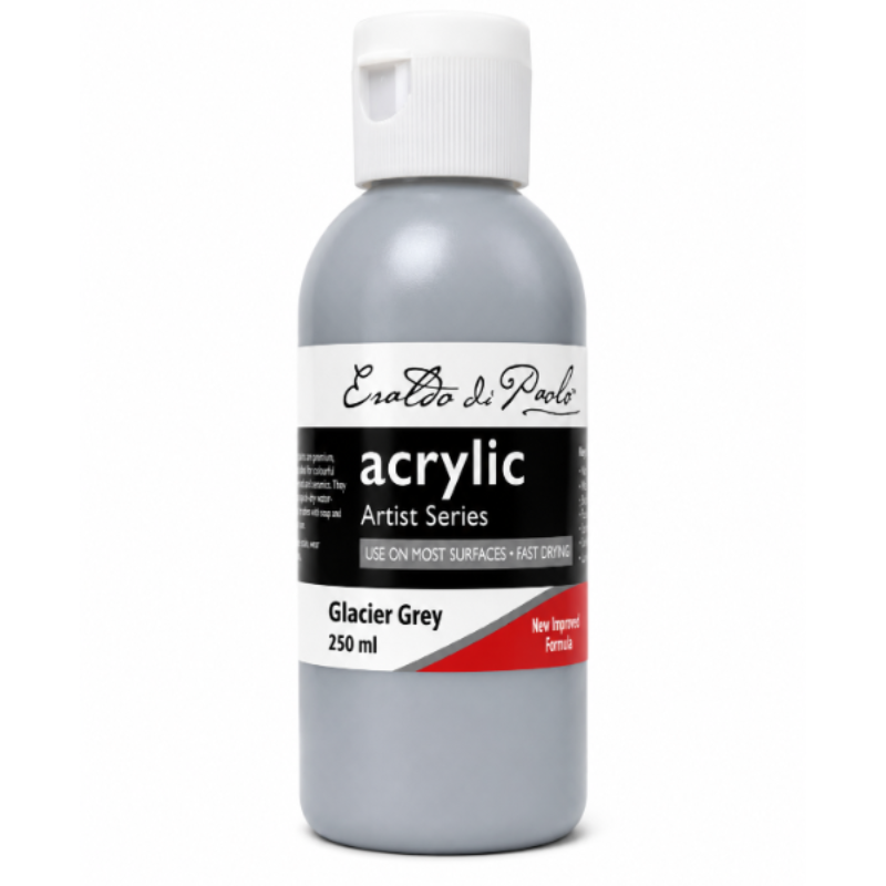 Eraldo di Paolo Acrylic Paint, Glacier Grey, 250ml