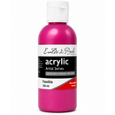 White Smoke Eraldo di Paolo Acrylic Paint, Fuschia, 250ml Acrylic Paints
