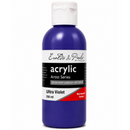 White Smoke Eraldo di Paolo Acrylic Paint, Ultra Violet, 250ml Acrylic Paints