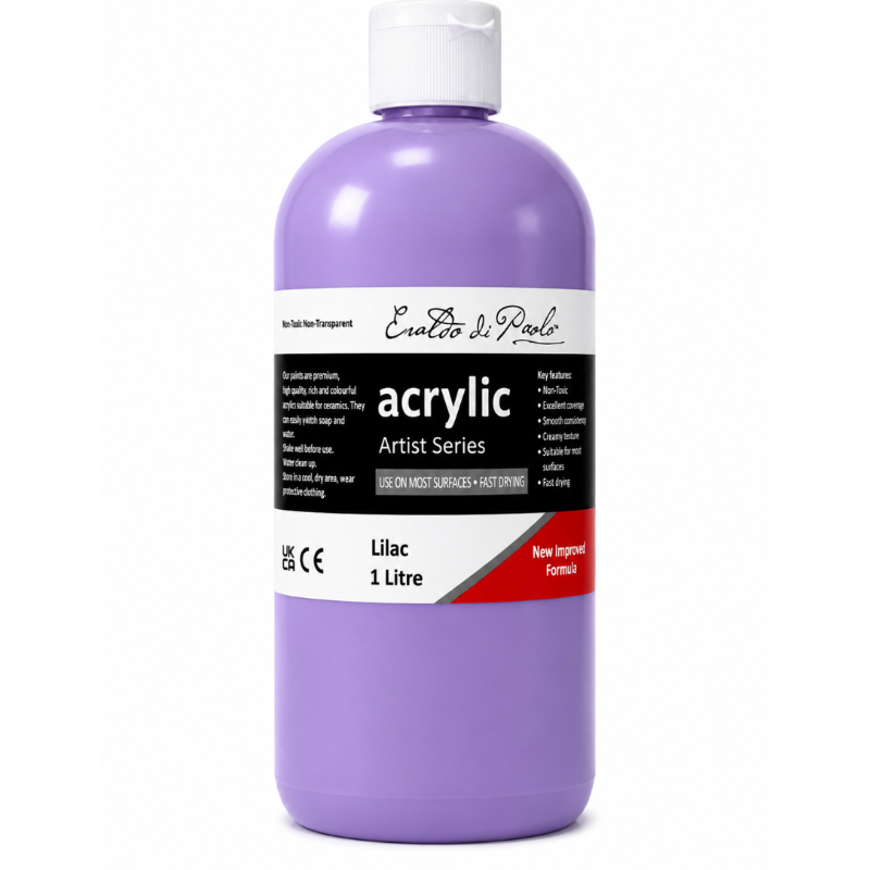 Eraldo di Paolo Acrylic Paint, Lilac, 1L