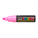 White Smoke Posca PC 8K Bold Chisel Tip Paint Marker, Fluoro Pink Paint Markers