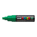 White Smoke Posca PC 8K Bold Chisel Tip Paint Marker, Green Paint Markers