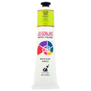 White Smoke Jo Sonja's Matte Flow Acrylic Paint Yellow Green 75ml S1 Paint