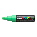 White Smoke Posca PC 8K Bold Chisel Tip Paint Marker, Light Green Paint Markers