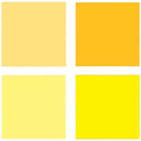 Khaki Posca PC5M Paint Markers, Yellow Shades, 4Pk Paint Markers