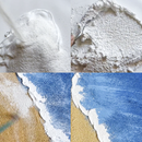 Eraldo Di Paolo Sugar White Fine Quartz Sand (0.5-1.0mm) for Texture Art 2kg