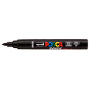 White Smoke POSCA PC5BR Brush Tip Paint Markers,Black Paint Markers