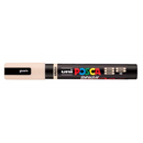 White Smoke POSCA PC5BR Brush Tip Paint Markers, Beige Paint Markers