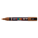 White Smoke POSCA PC5BR Brush Tip Paint Markers, Brown Paint Markers
