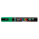 White Smoke POSCA PC5BR Brush Tip Paint Markers, Green Paint Markers