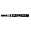 White Smoke POSCA PC5BR Brush Tip Paint Markers, Grey Paint Markers