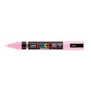White Smoke POSCA PC5BR Brush Tip Paint Markers, Light Pink Paint Markers