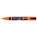 White Smoke POSCA PC5BR Brush Tip Paint Markers, Orange Paint Markers