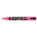 White Smoke POSCA PC5BR Brush Tip Paint Markers, Pink Paint Markers
