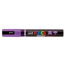 White Smoke POSCA PC5BR Brush Tip Paint Markers, Violet Paint Markers