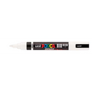 White Smoke POSCA PC5BR Brush Tip Paint Markers, White Paint Markers