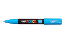 White Smoke Posca PC1M  Extra Fine Bullet Tip Paint Marker, Light Blue Paint Markers