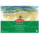 Sea Green Derwent Academy Watercolour Pad, A3, Landscape, 300gsm, 12sht Pads