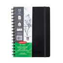 White Smoke Derwent Academy Visual Art Diary, A5, Portrait, 110gsm, 120pg Pads