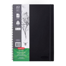 White Smoke Derwent Academy Visual Art Diary, A3, Portrait,110gsm,  120pg Pads