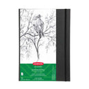 White Smoke Derwent Academy Visual Art Diary, A3, Hardcover Portrait, 140gsm, 128pg Pads