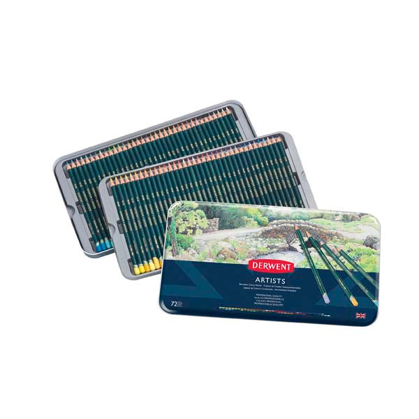 Derwent Artists Pencils Tin 72