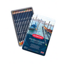 White Smoke Derwent Watercolour Pencils, Tin 12 Pencils