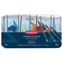 Midnight Blue Derwent Watercolour Pencils Tin 72 Pencils