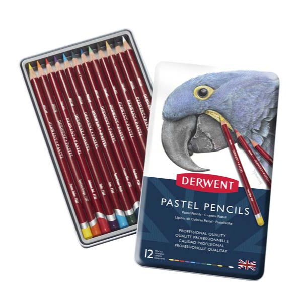 Derwent Pastel Pencils Tin 12