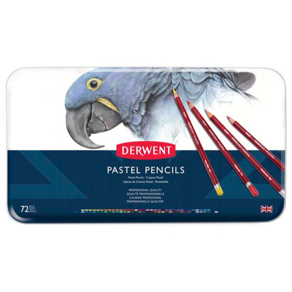 Derwent Pastel Pencils Tin 72