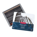 White Smoke Derwent Graphic Pencils Tin 24 Pencils
