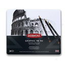 White Smoke Derwent Graphic Pencils Tin 24 Pencils