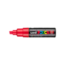 White Smoke Posca PC 8K Bold Chisel Tip Paint Marker, Red Paint Markers