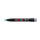 White Smoke Posca PCF 350 Flexible Brush Tip Paint Marker, Green Paint Markers