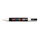White Smoke Posca PC-5M Medium Bullet Tip Paint Marker, White Paint Markers