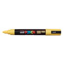 Dim Gray Posca PC-5M Medium Bullet Tip Paint Marker, Straw Yellow Paint Markers