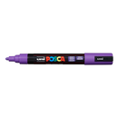 Dim Gray Posca PC-5M Medium Bullet Tip Paint Marker, Violet Paint Markers