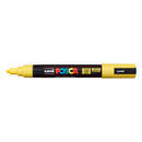 Light Goldenrod Posca PC-5M Medium Bullet Tip Paint Marker, Yellow Paint Markers