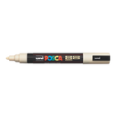 Dark Slate Gray Posca PC-5M Medium Bullet Tip Paint Marker, Ivory Paint Markers