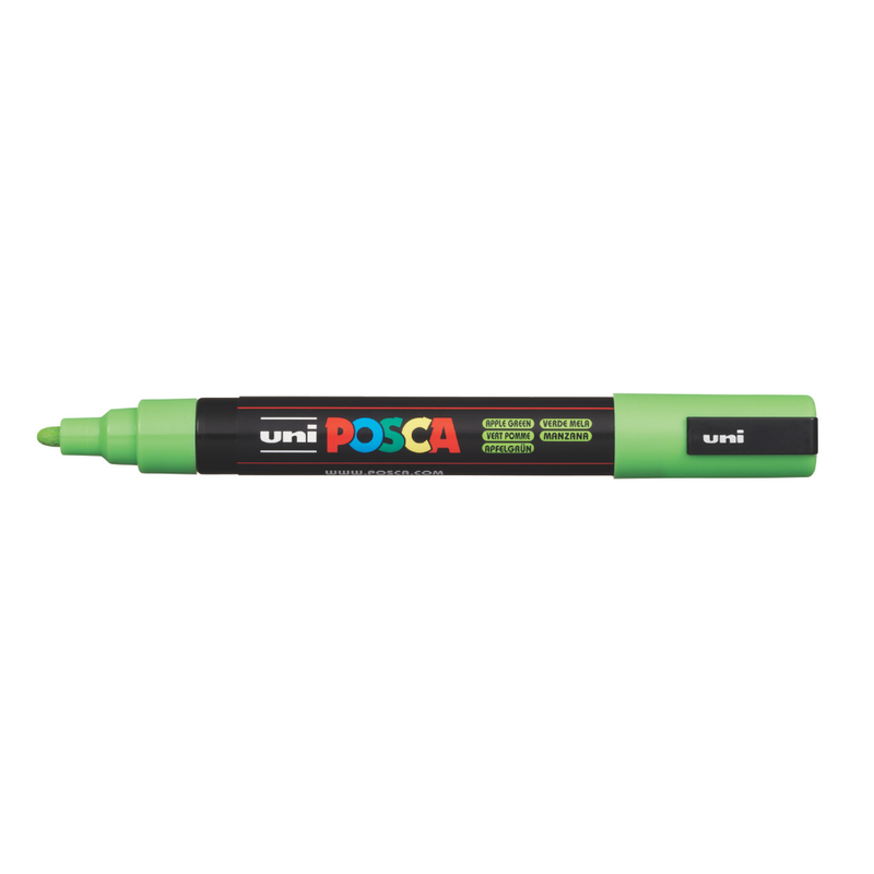 Posca PC-5M Medium Bullet Tip Paint Marker, Apple Green