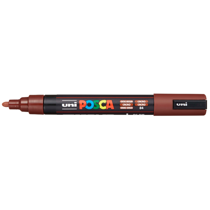 Posca PC-5M Medium Bullet Tip Paint Marker, Cacao Brown