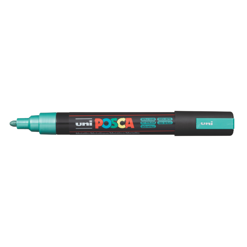 Posca PC-5M Medium Bullet Tip Paint Marker metallic, Green