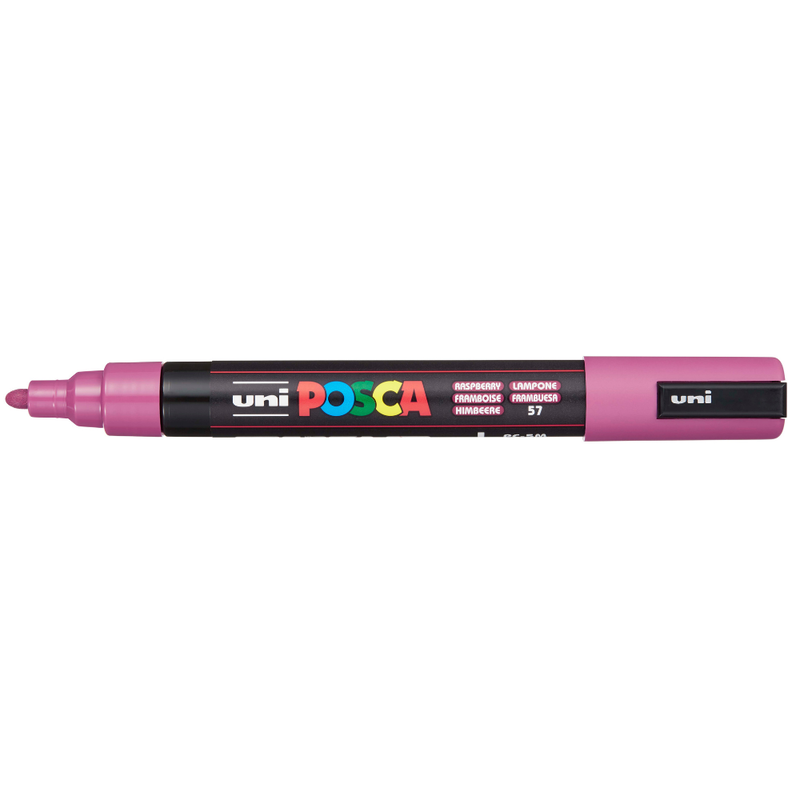 Posca PC-5M Medium Bullet Tip Paint Marker, Raspberry