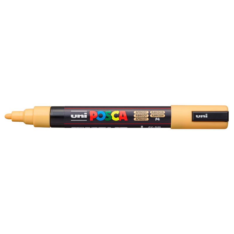 Posca PC-5M Medium Bullet Tip Paint Marker, Apricot