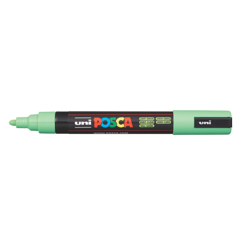 Posca PC-5M Medium Bullet Tip Paint Marker, Light Green