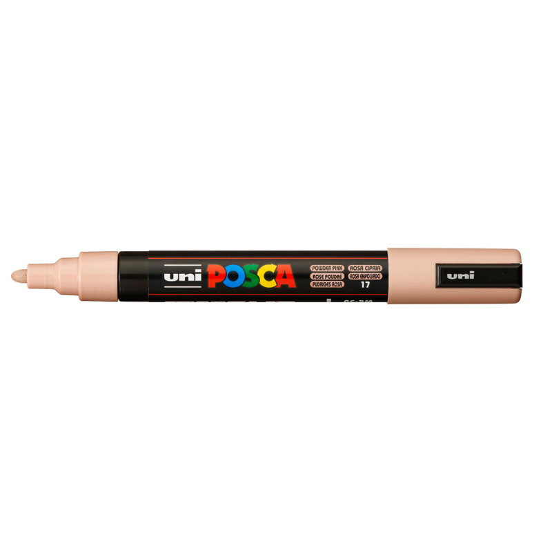 Posca PC-5M Medium Bullet Tip Paint Marker, Powder Pink