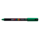 Gray Posca PC 1MR Ultra Fine Bullet Tip Paint Marker, Green Paint Markers