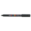 Dark Slate Gray Posca PC 1MR Ultra Fine Bullet Tip Paint Marker, Black Paint Markers